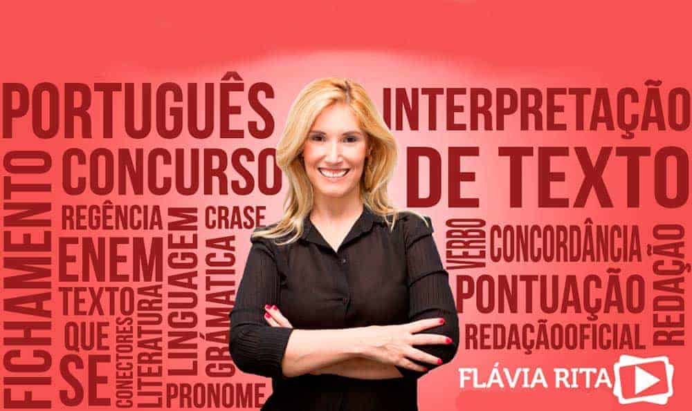 Curso de Português da Professora Flávia Rita é bom?
