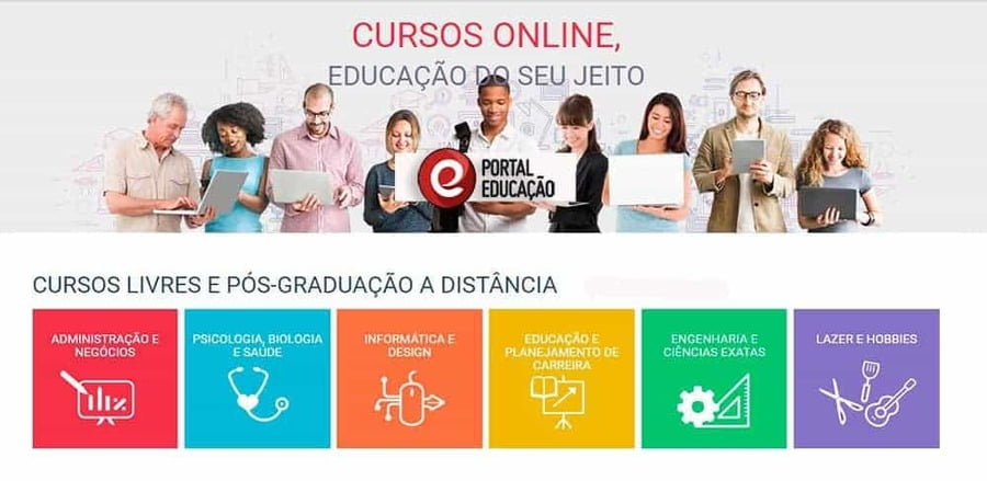 Portal Educação Tem Cursos Gratuitos?