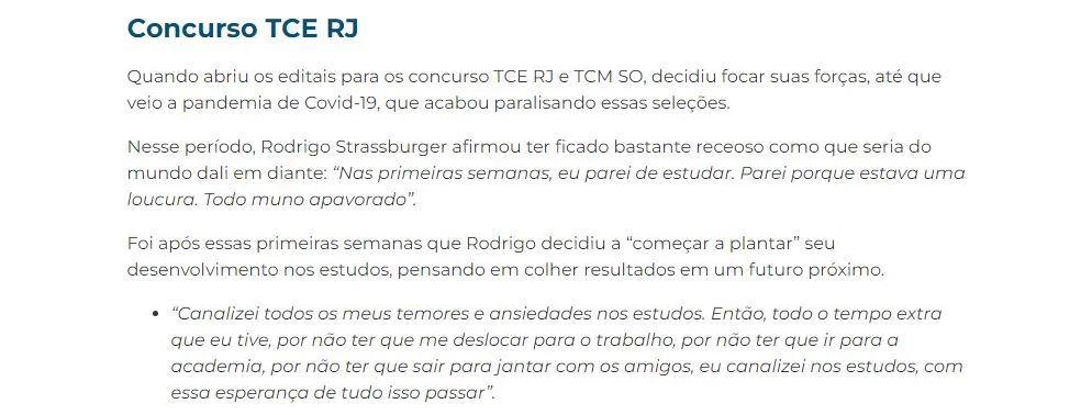 Curso Direção Concursos é bom? Uma Análise Detalhada 2 página de depoimentos do curso direção concursos