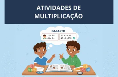 Atividades de Multiplicação 6º ano com Gabarito