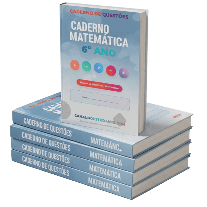 Caderno de Atividades de Matemática 6° Ano 3 banner caderno de matematica