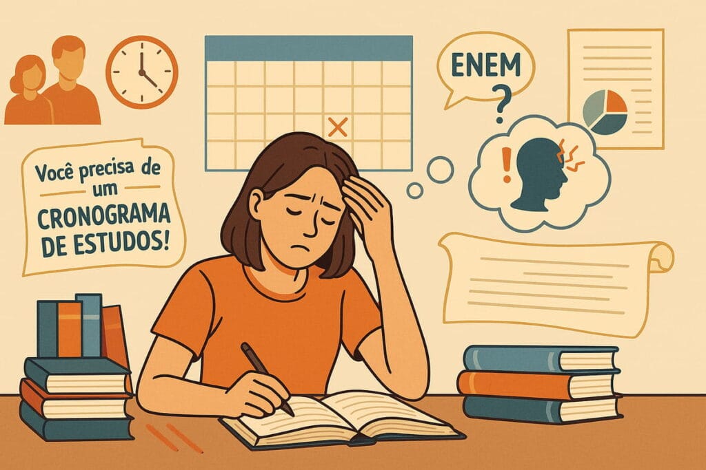 cronograma de estudos flexivel