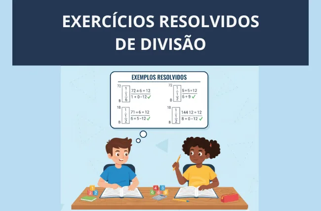 Exercícios Resolvidos de Divisão