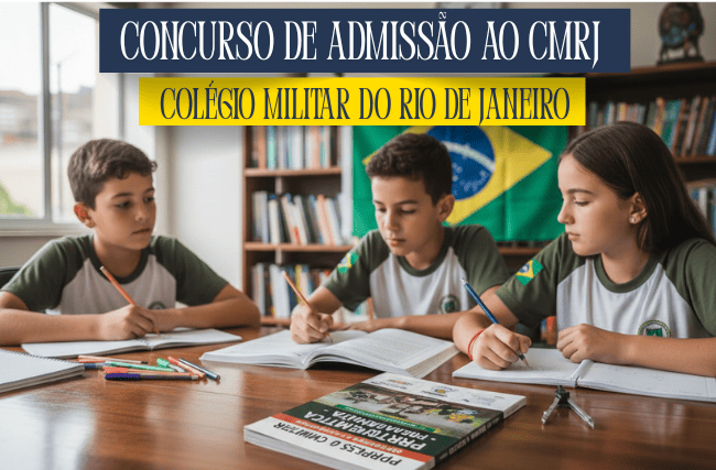 Simulado Colégio Militar do Rio de Janeiro (CMRJ) - 40 Questões de Matemática e Português 4 Simulado Colégio Militar do Rio de Janeiro (CMRJ) – 40 Questões de Matemática e Português
