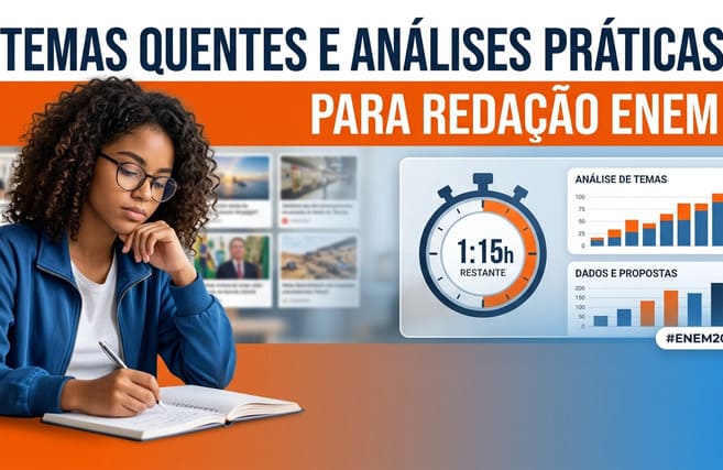Temas Quentes e Análises Práticas para Redação Enem